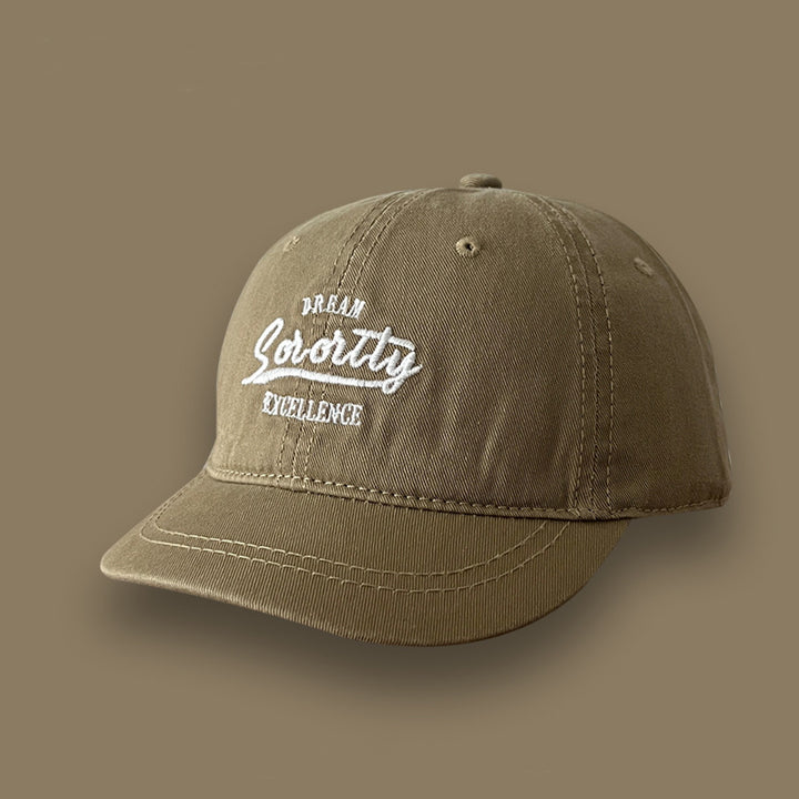 Vintage-Inspired Soft Cotton Baseball Cap