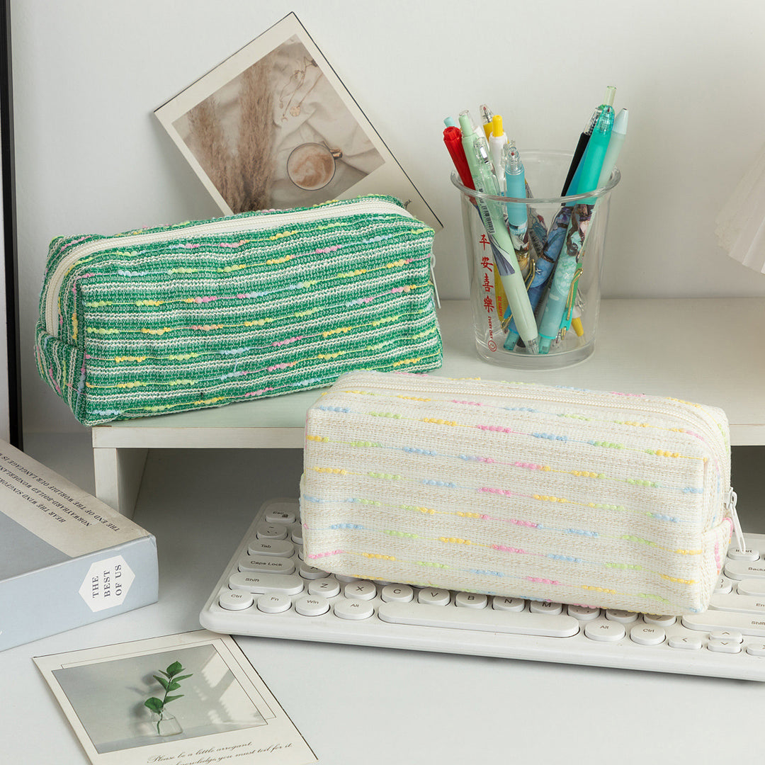 Stylish Textured Pencil Case Bowlift