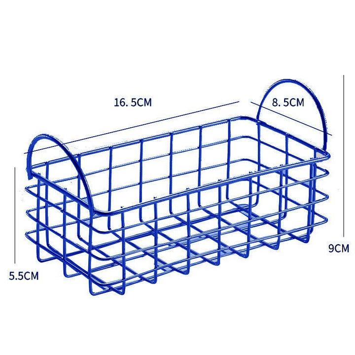 Unisex Wire Storage Basket with Ergonomic Handles Bowlift