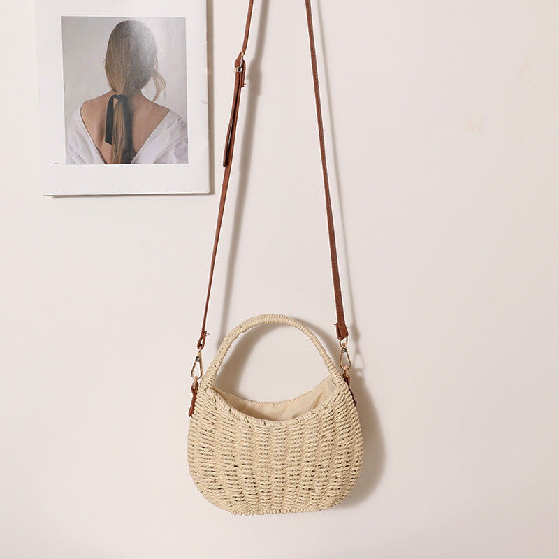 Handbag Made of High-Quality Natural Material Bowlift