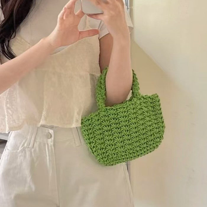 Hand-knotted cotton bag Bowlift