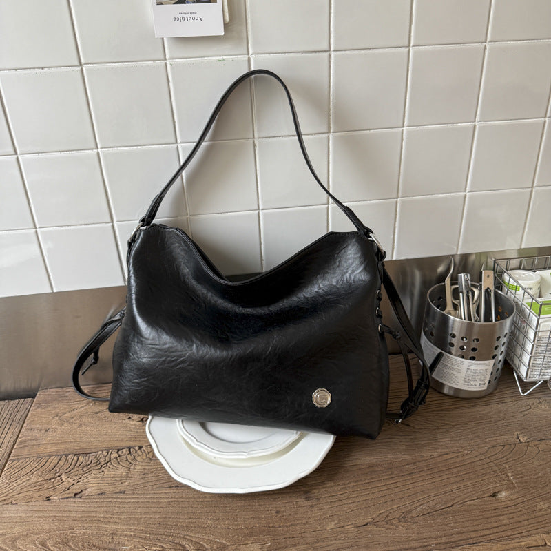 Luxurious Slouchy Handbag Bowlift
