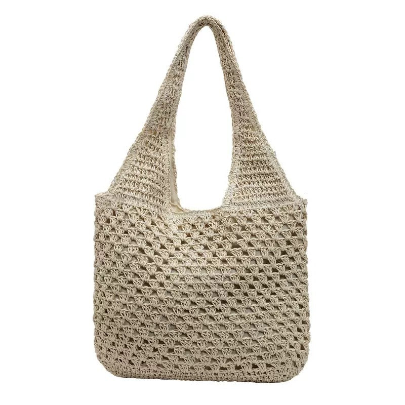 Handbag with Exquisite Woven Structure Bowlift
