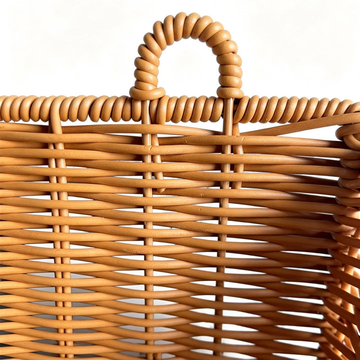 Rustic Woven Storage Tray Bowlift