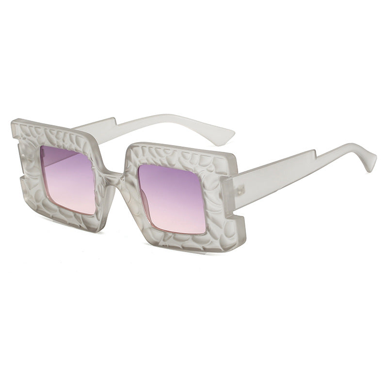 Women's oversized sunglasses with structured frame Bowlift