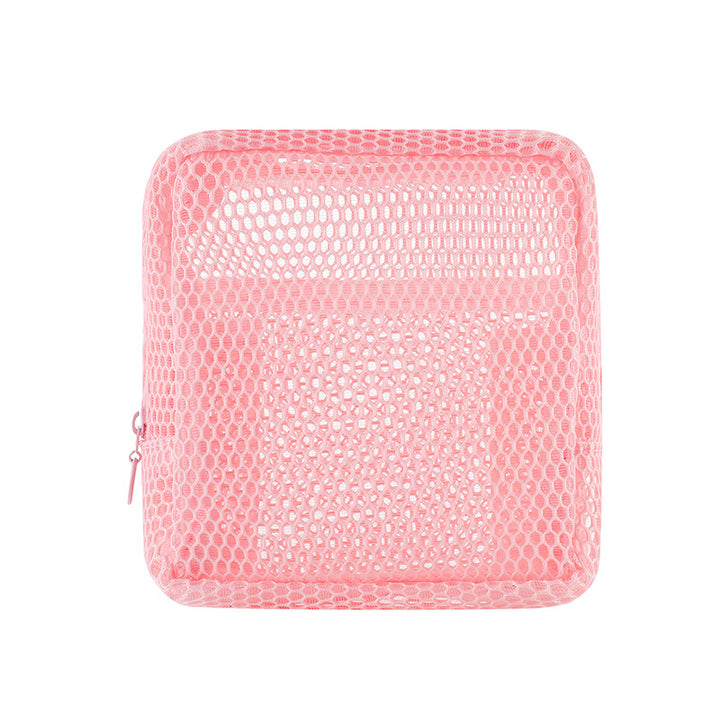 Breathable Mesh Travel Toiletry Organizer Pouch Bowlift