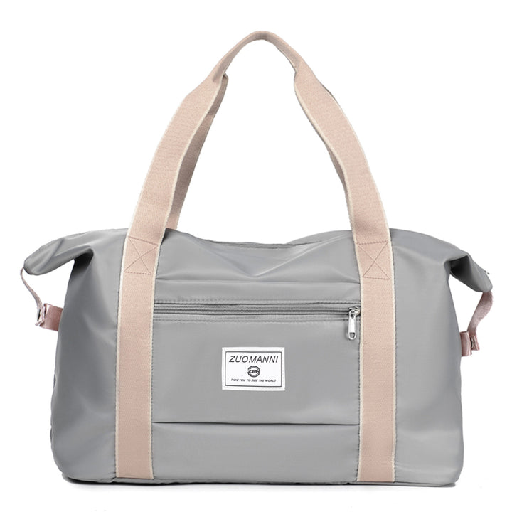 Sporty Travel Bag With Insulated Compartment Bowlift