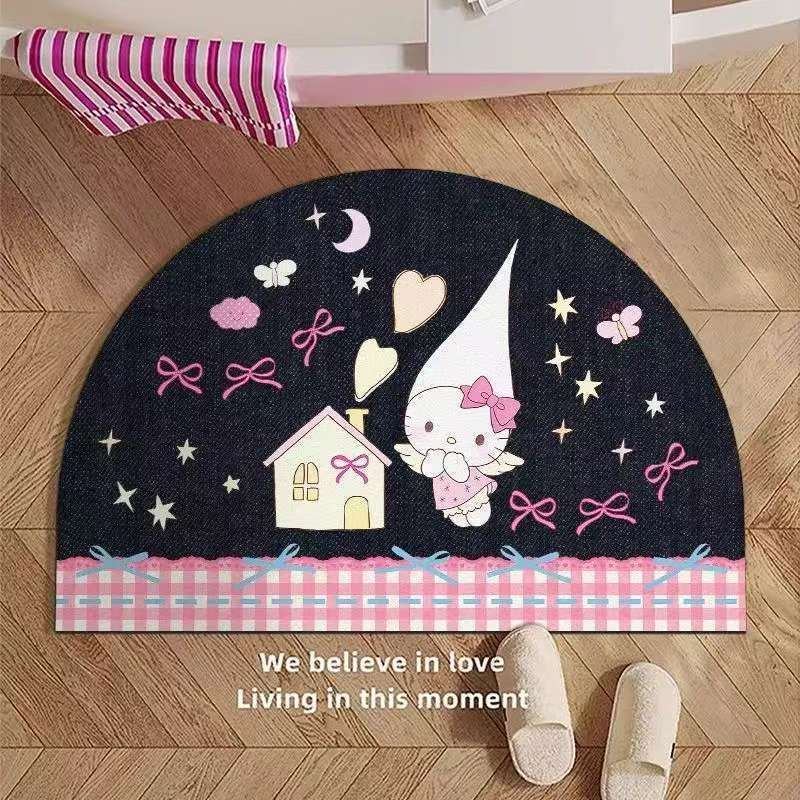 Whimsical Character-Themed Door Mat