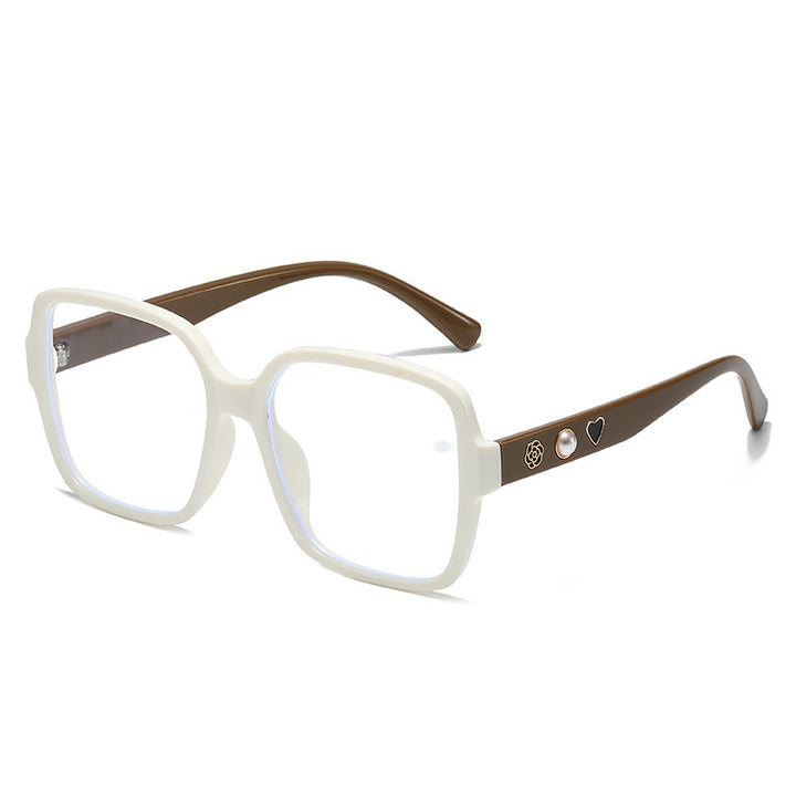 Elegant Oversized Square Frame Eyewear Bowlift