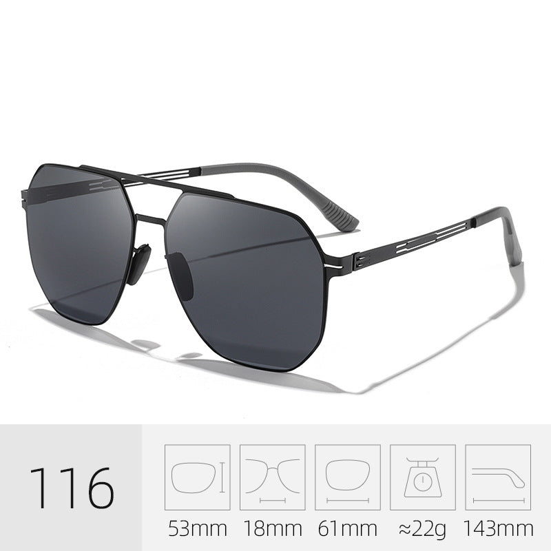 Premium Geometric Frame Sunglasses Bowlift
