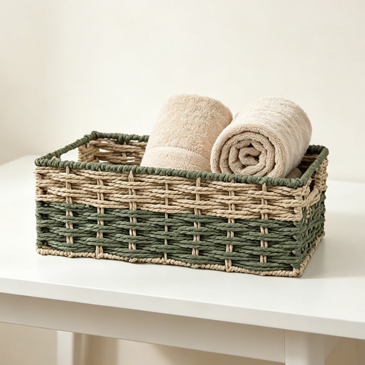 Handcrafted storage basket in natural design Bowlift