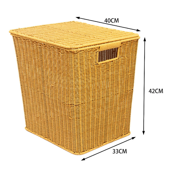 Woven Storage Cube Basket Bowlift