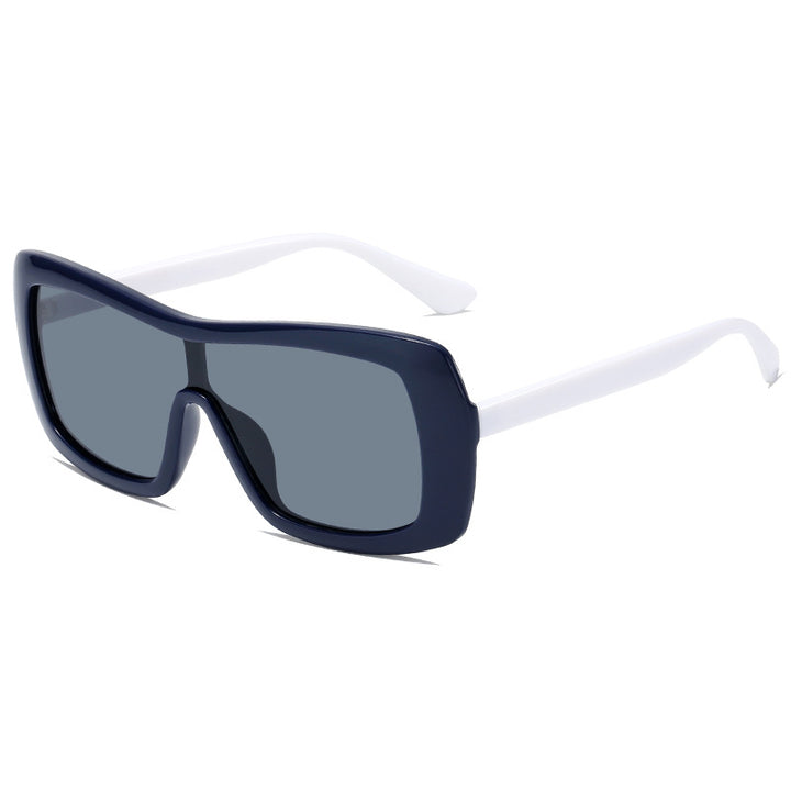 Women's stylish oversized sunglasses in futuristic design Bowlift