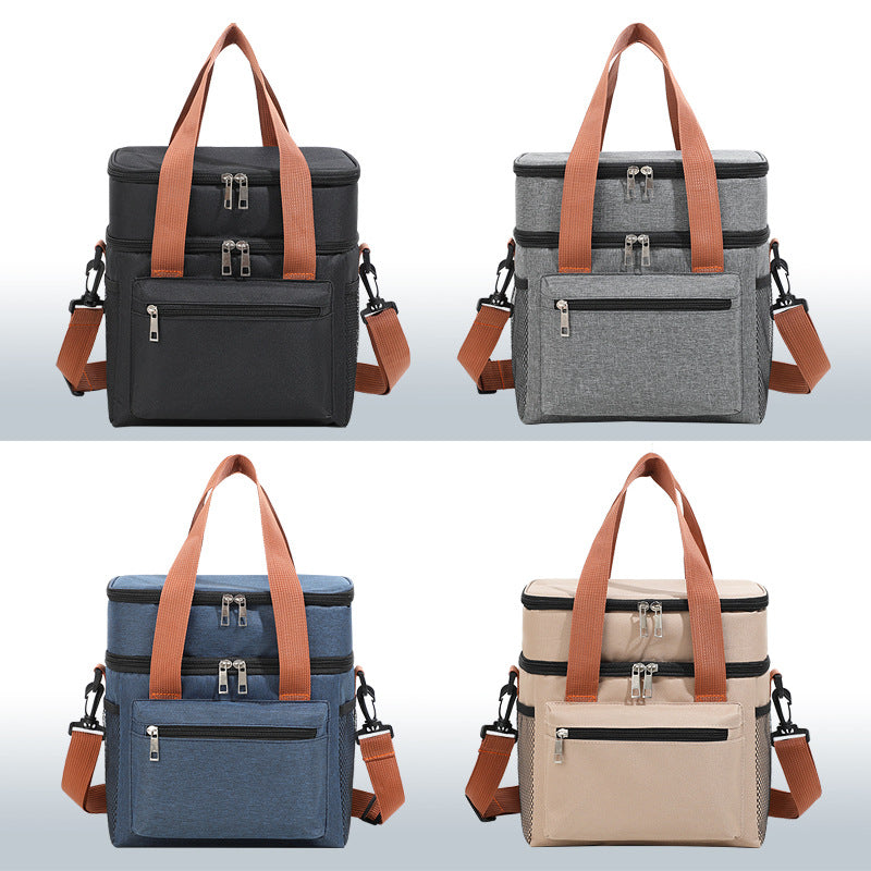 Women's Insulated Lunch and Cooler Bag with Versatile Compartments Bowlift