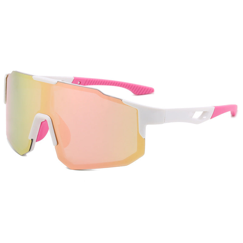 Unisex nan sporty bicycle sunglasses with a one-piece visor, UV protection and non-slip nose pads Bowlift