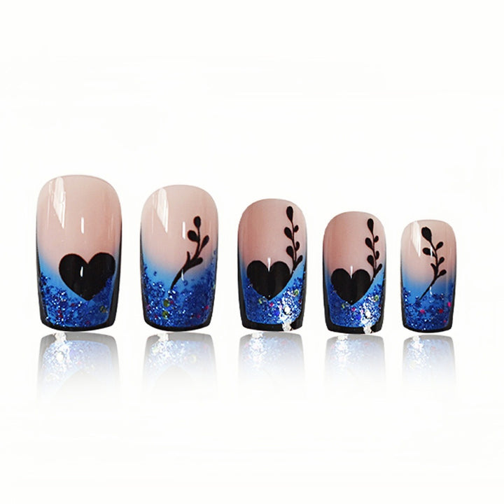 Artistic Gradient Press-On Nail Extensions Bowlift