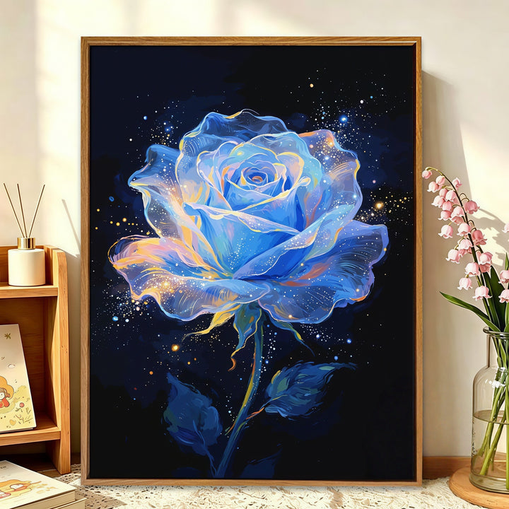 Floral Galaxy Canvas Art Bowlift