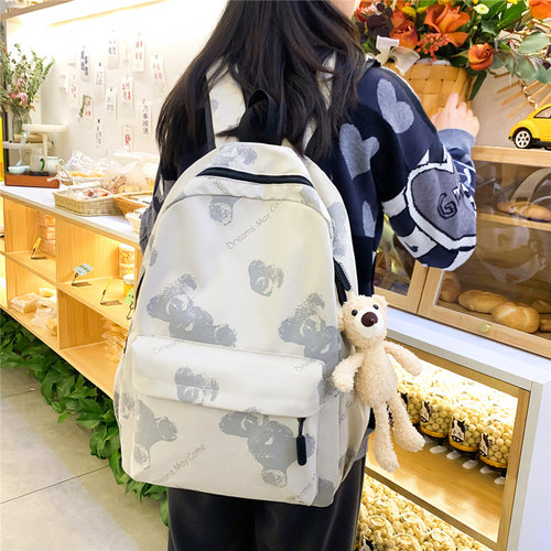 Urban leisure backpack with unique animal motif Bowlift