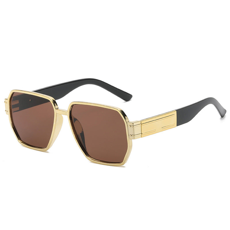 Women's modern oversized sunglasses with asymmetric frame Bowlift