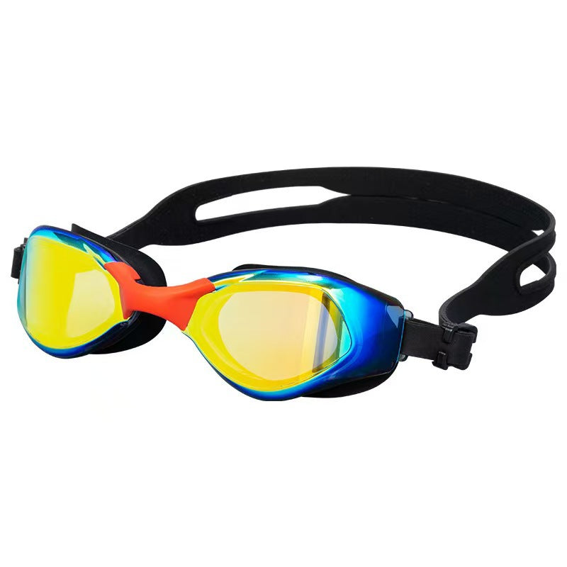 Swim protection goggles with ventilated lenses and adjustable headband Bowlift