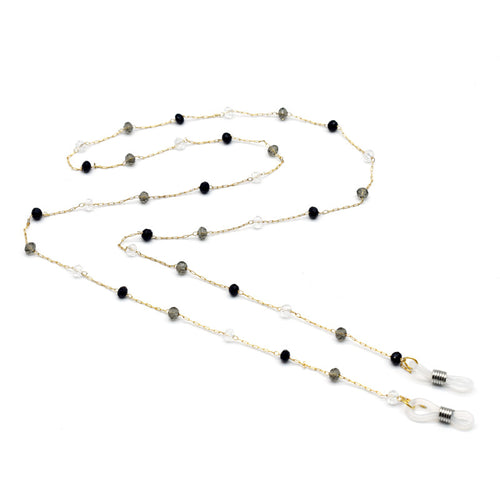 Elegant Beaded Eyewear Chain Bowlift