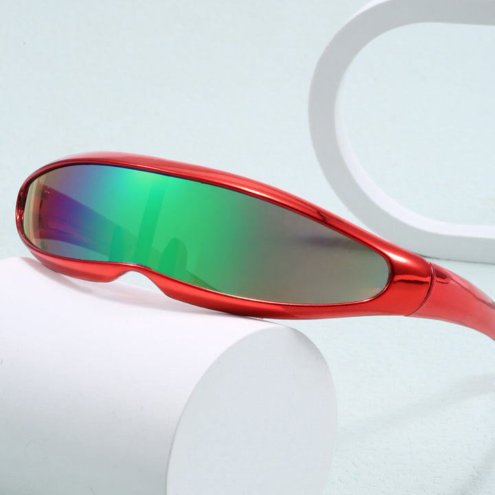 Women Sporty Sunglasses with Ergonomic Design and Mirrored Lenses Bowlift