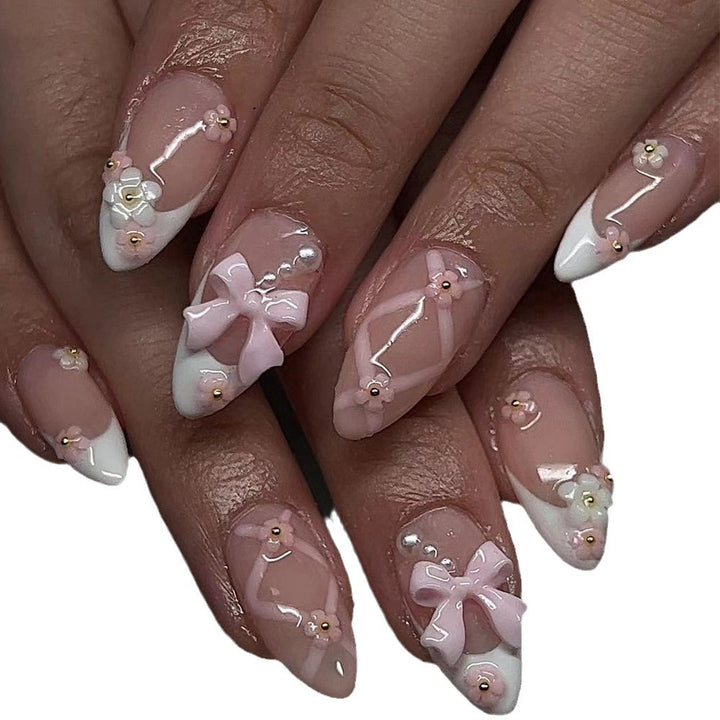 Decorative Resin Nail Art Enhancements Bowlift