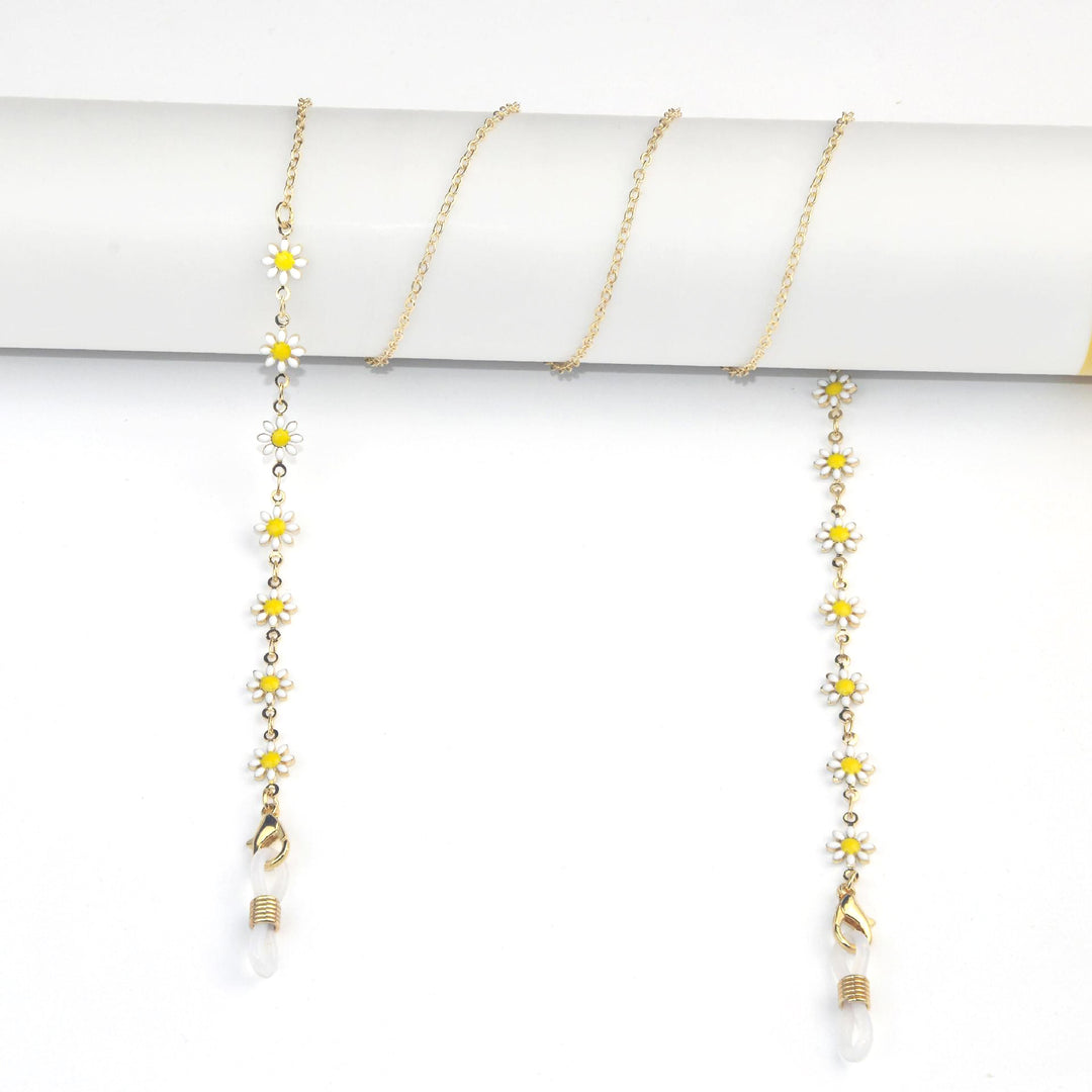 Floral Design Eyewear Chain Bowlift