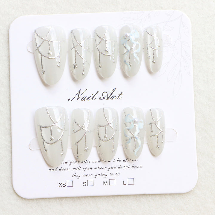Elegant Press-On Nail Art Collection Bowlift