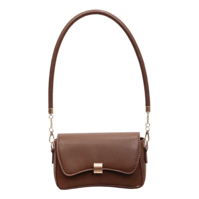 WoElegant Faux Leather Evening Clutch Bowlift