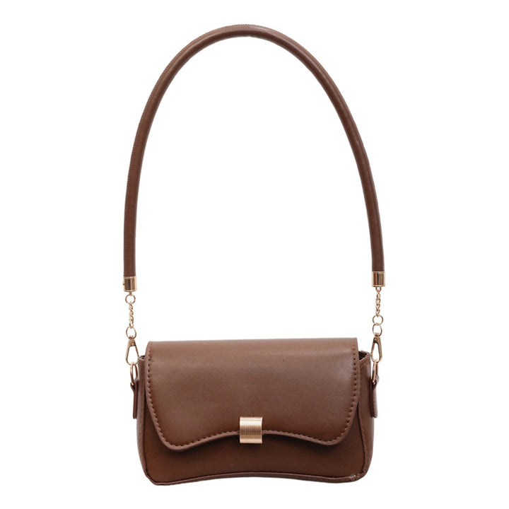 WoElegant Faux Leather Evening Clutch Bowlift