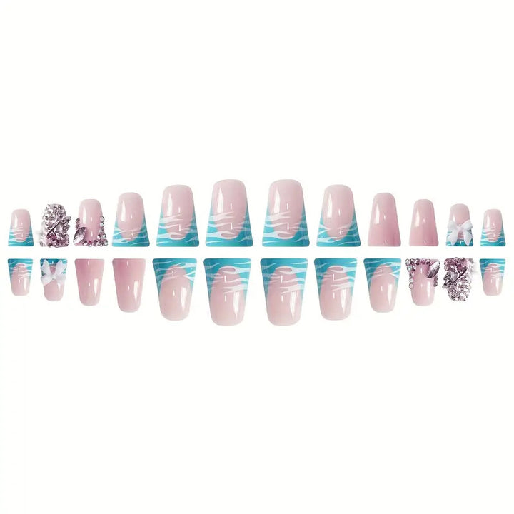 Premium Decorative Nail Extensions Bowlift