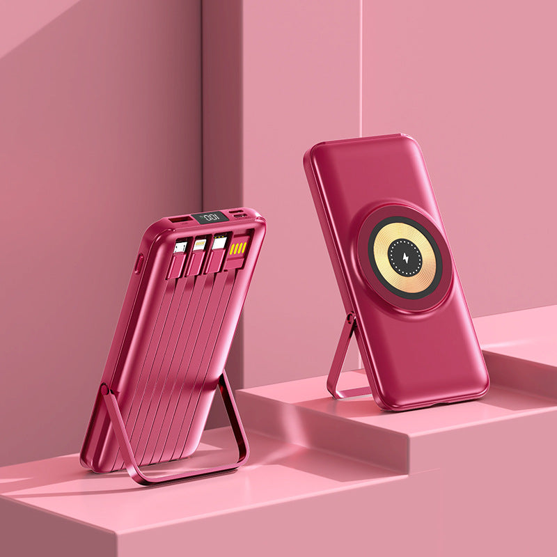 Multifunctional Power Bank with Wireless Charging Function Bowlift