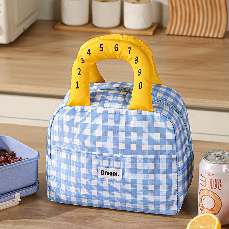 Insulated Lunch Bag with Colorful Handles Bowlift