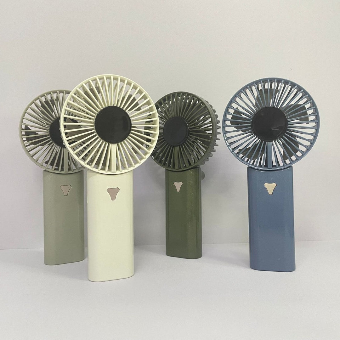 Unisex Portable Hand Fan with Ergonomic Grip Bowlift
