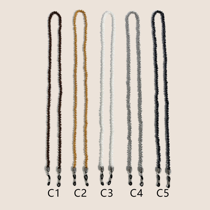 Beaded Eyewear Chain Bowlift