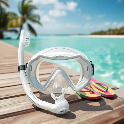 Diving mask with Fit technology and ergonomic snorkel Bowlift