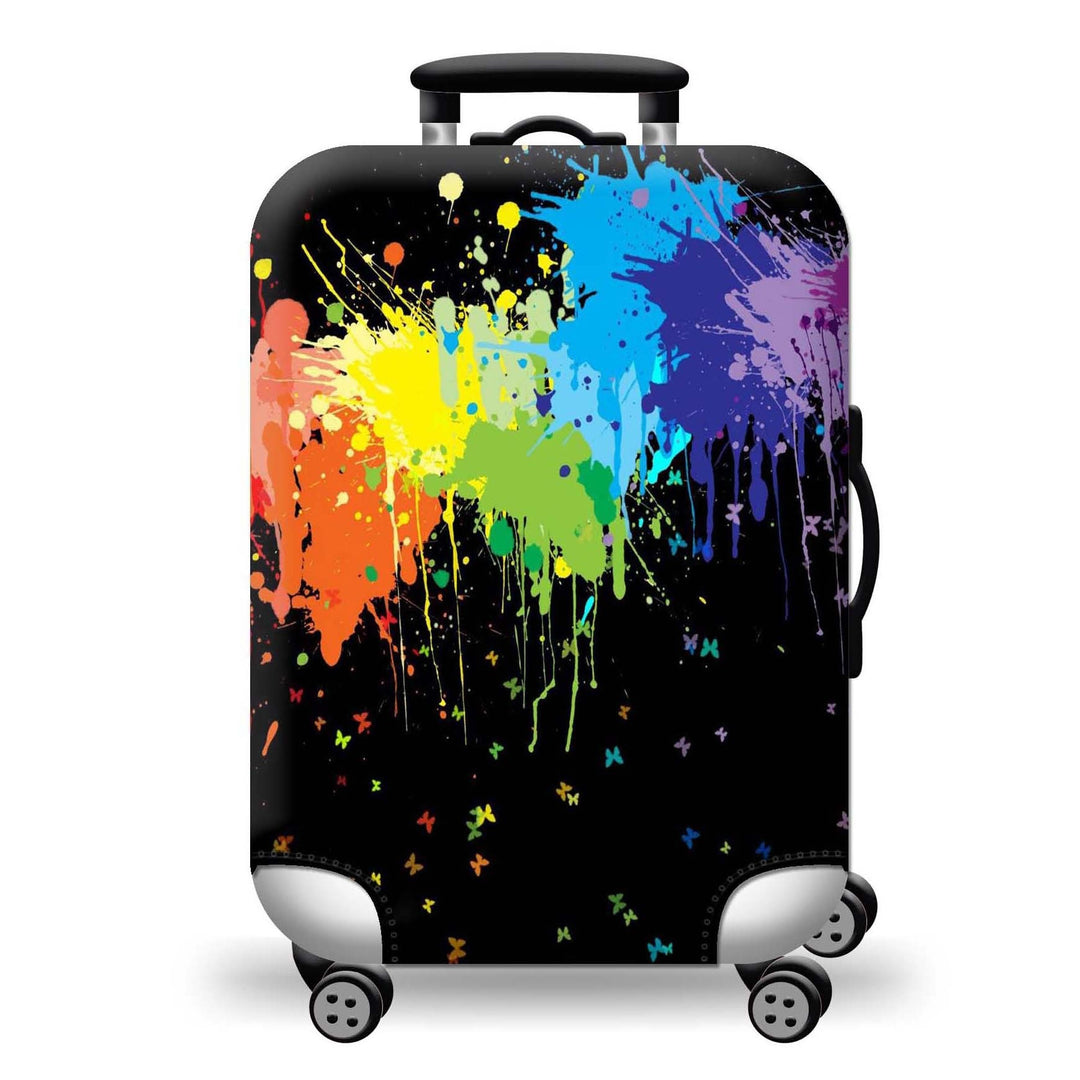 Geometric Travel Hard Shell Suitcase Bowlift
