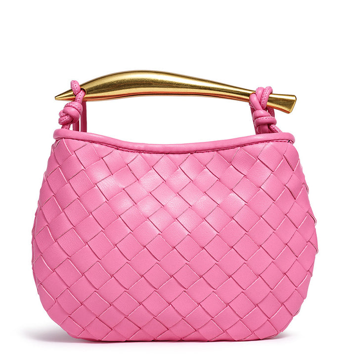Stylish Woven Handbag Bowlift