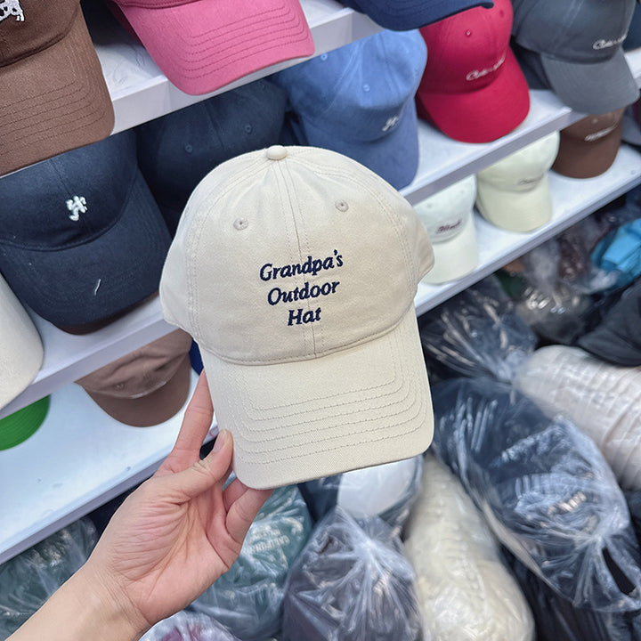 Men's Cotton Baseball Cap Bowlift
