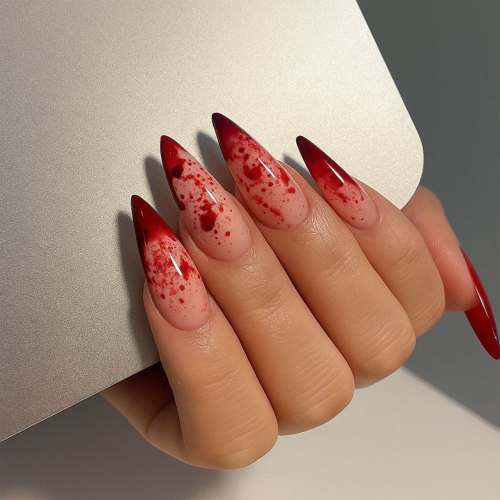 Artistic Extended Stiletto Nail Set Bowlift