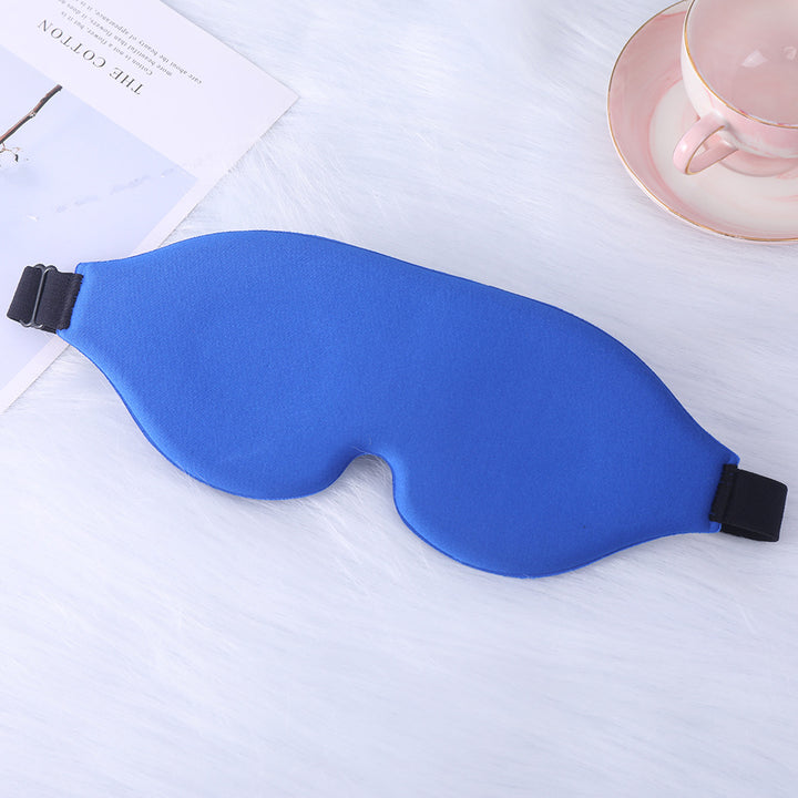 Unisex nan ergonomic 3D sleep mask with contoured eye cavities and adjustable comfort band Bowlift