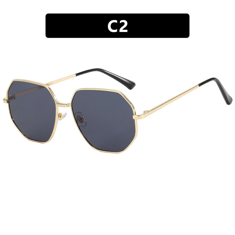 Ladies fashionable octagonal sunglasses Bowlift