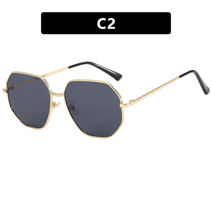 Ladies fashionable octagonal sunglasses Bowlift