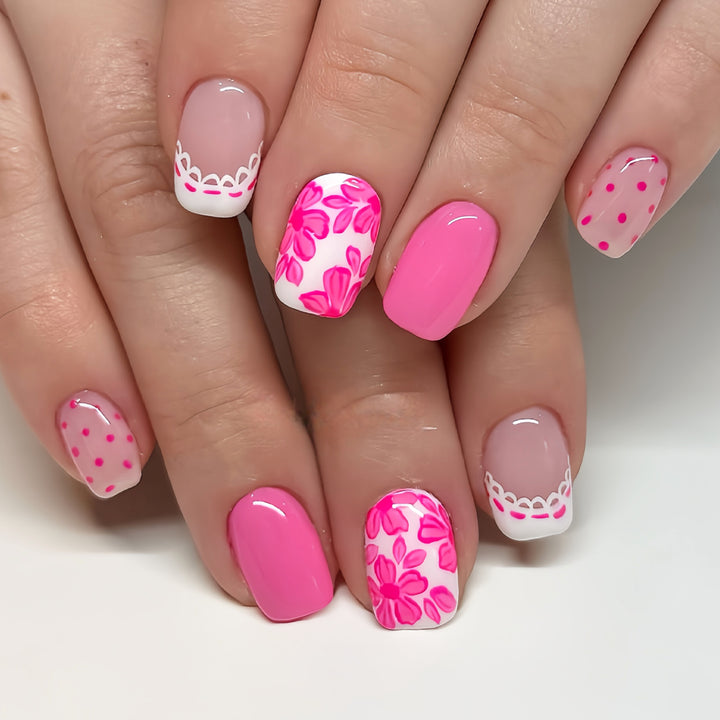Seasonal Themed Press-On Nail Art Set Bowlift