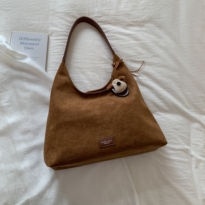 Soft Suede Hobo Bag Bowlift