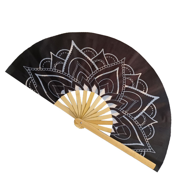 Women creatively designed hand fan Bowlift