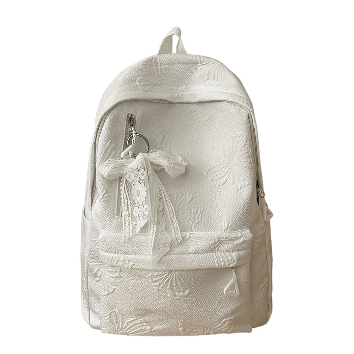 Decorative Butterfly Embossed Backpack