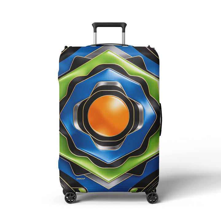 Ladies Luggage Protection with Modern Geometric Design Bowlift