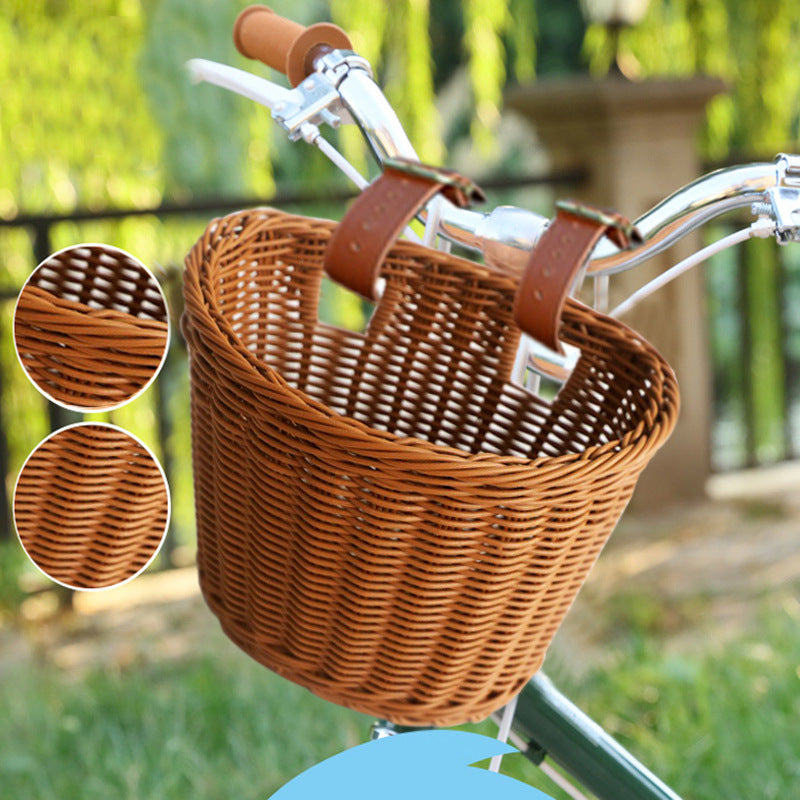 Handmade bicycle basket Bowlift